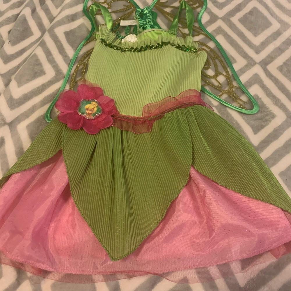 Girls Disney Tinkerbell costume